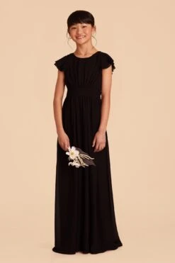 Celine Junior Dress - Black 8 Celine Junior Dress - Black -Elegance Bridal Store black celine junior bridesmaid dress 01