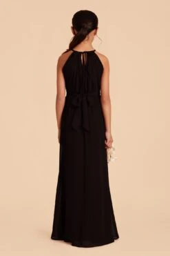 Sienna Junior Dress - Black 11 Sienna Junior Dress - Black -Elegance Bridal Store black sienna junior bridesmaid dress 04