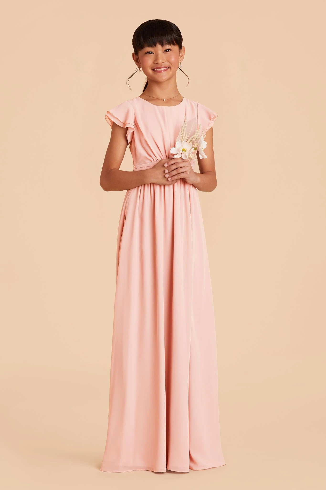 Celine Junior Dress - Blush Pink 3 Celine Junior Dress - Blush Pink