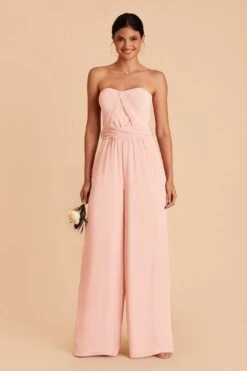 Gigi Convertible Jumpsuit - Blush Pink -Elegance Bridal Store blush pink gigi convertible bridesmaid jumpsuit 02 279ed3bc ac99 4bda bb65 a0c711a874b6