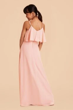 Janie Convertible Junior Dress - Blush Pink -Elegance Bridal Store blush pink janie convertible junior bridesmaid dress 03