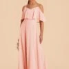 Janie Convertible Junior Dress - Blush Pink 1 Janie Convertible Junior Dress - Blush Pink -Elegance Bridal Store blush pink janie convertible junior bridesmaid dress 04