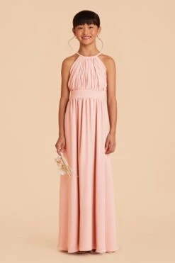Sienna Junior Dress - Blush Pink 9 Sienna Junior Dress - Blush Pink -Elegance Bridal Store blush pink sienna junior bridesmaid dress 01