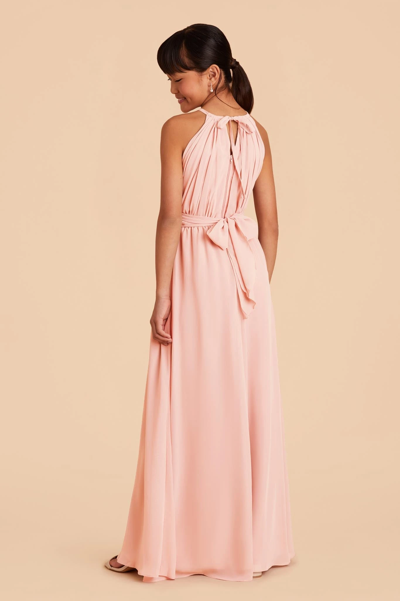 Sienna Junior Dress - Blush Pink 4 Sienna Junior Dress - Blush Pink - Image 2