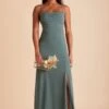 Ash Crepe Dress - Sea Glass -Elegance Bridal Store c5bb6bf727c701fac772837aeb76ca46