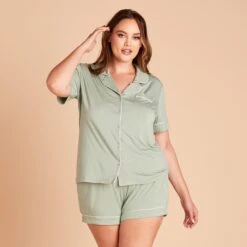 Jonny Pajama Set - Sage -Elegance Bridal Store c5bca1f8edc77a4223a6417a8d802daf 174958f9 4f78 40bd a11b a1e11fbb6acf