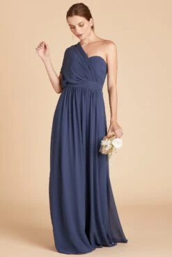 Grace Convertible Dress - Slate Blue -Elegance Bridal Store c8f9fe5645eff19c947d3e0675eff720