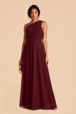 Kira Dress - Cabernet -Elegance Bridal Store cabernet convertible bridesmaid dress 02