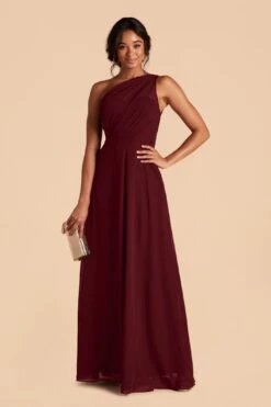 Kira Dress - Cabernet -Elegance Bridal Store cabernet convertible bridesmaid dress 03