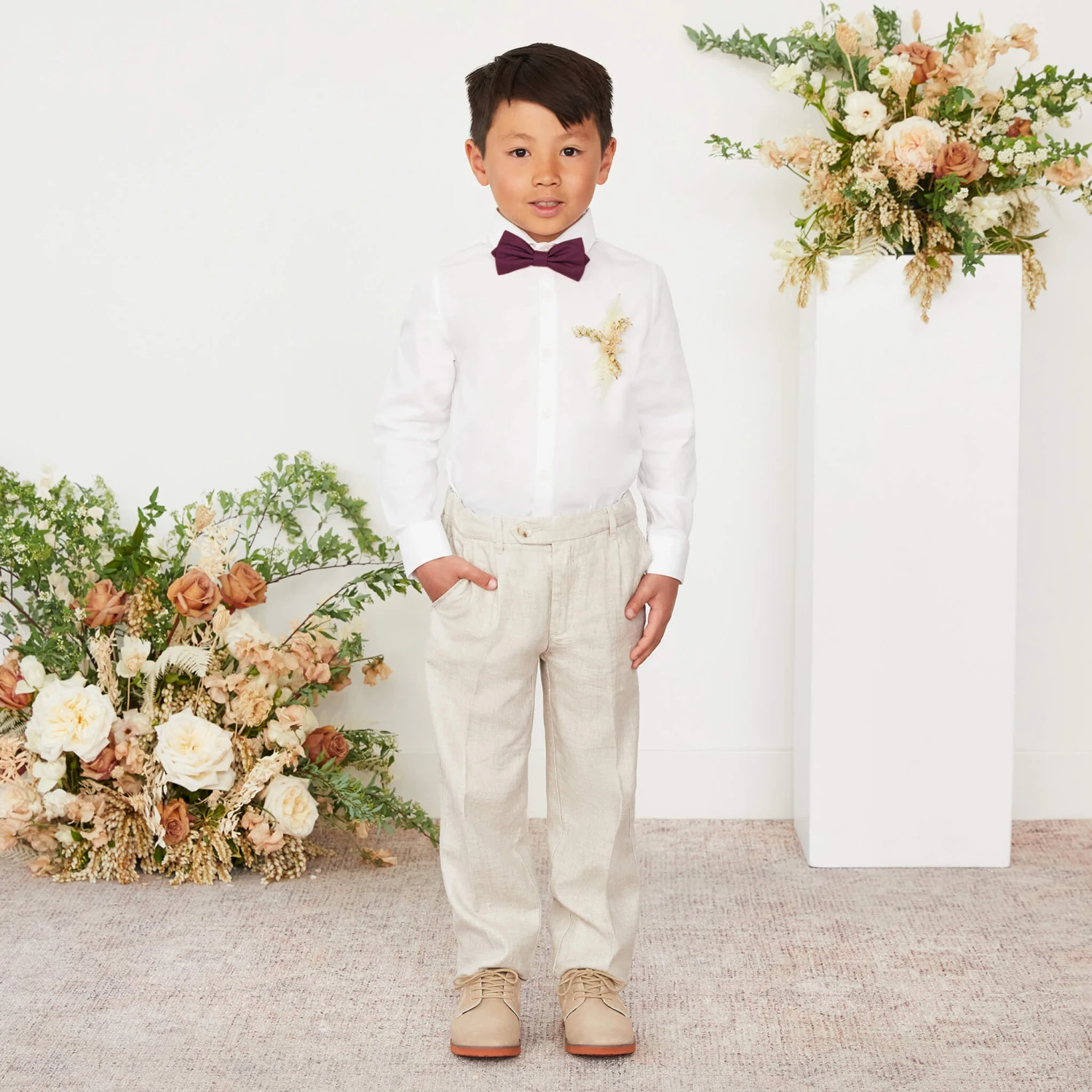 Harry Bow Tie - Cabernet 4 Harry Bow Tie - Cabernet - Image 2