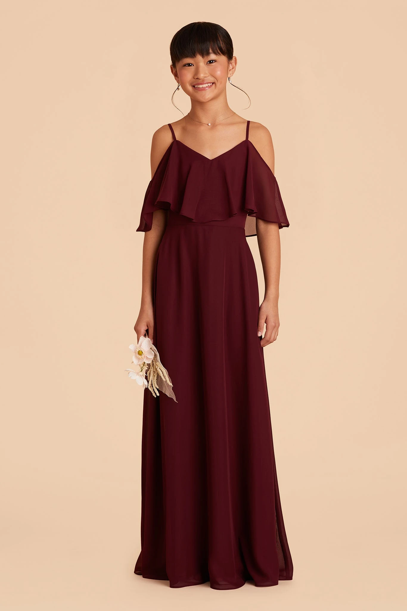 Janie Convertible Junior Dress - Cabernet 14 Janie Convertible Junior Dress - Cabernet - Image 12