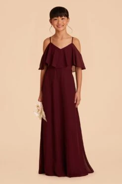 Janie Convertible Junior Dress - Cabernet 19 Janie Convertible Junior Dress - Cabernet -Elegance Bridal Store cabernet janie convertible junior bridesmaid dress 14