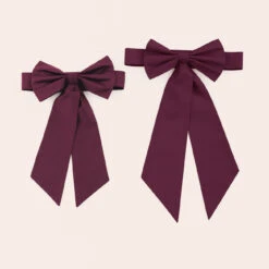 Liz Flower Girl Sash - Cabernet -Elegance Bridal Store cabernet liz flower girl sash 01 fcc90267 511a 4914 afdb 9fa733bef491