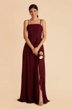 Winnie Convertible Chiffon Dress - Cabernet 26 Winnie Convertible Chiffon Dress - Cabernet -Elegance Bridal Store cabernet winnie convertible bridesmaid dress 07