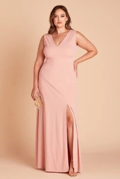 Shamin Crepe Dress - Dusty Rose -Elegance Bridal Store caeb4123fbf85254a86b3f21e25620b7 69905dac 4099 4fd9 98b6 aaa1b427d031