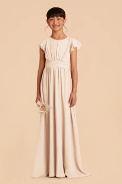 Celine Junior Dress - Champagne -Elegance Bridal Store champagne celine junior bridesmaid dress 01 f5e8aa41 321b 4f92 8a40 be362cdc6460