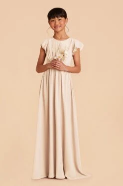 Celine Junior Dress - Champagne -Elegance Bridal Store champagne celine junior bridesmaid dress 02 b3339999 7510 4f50 bd57 b2411407affe