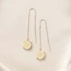 Freddie Threader Earrings - Champagne