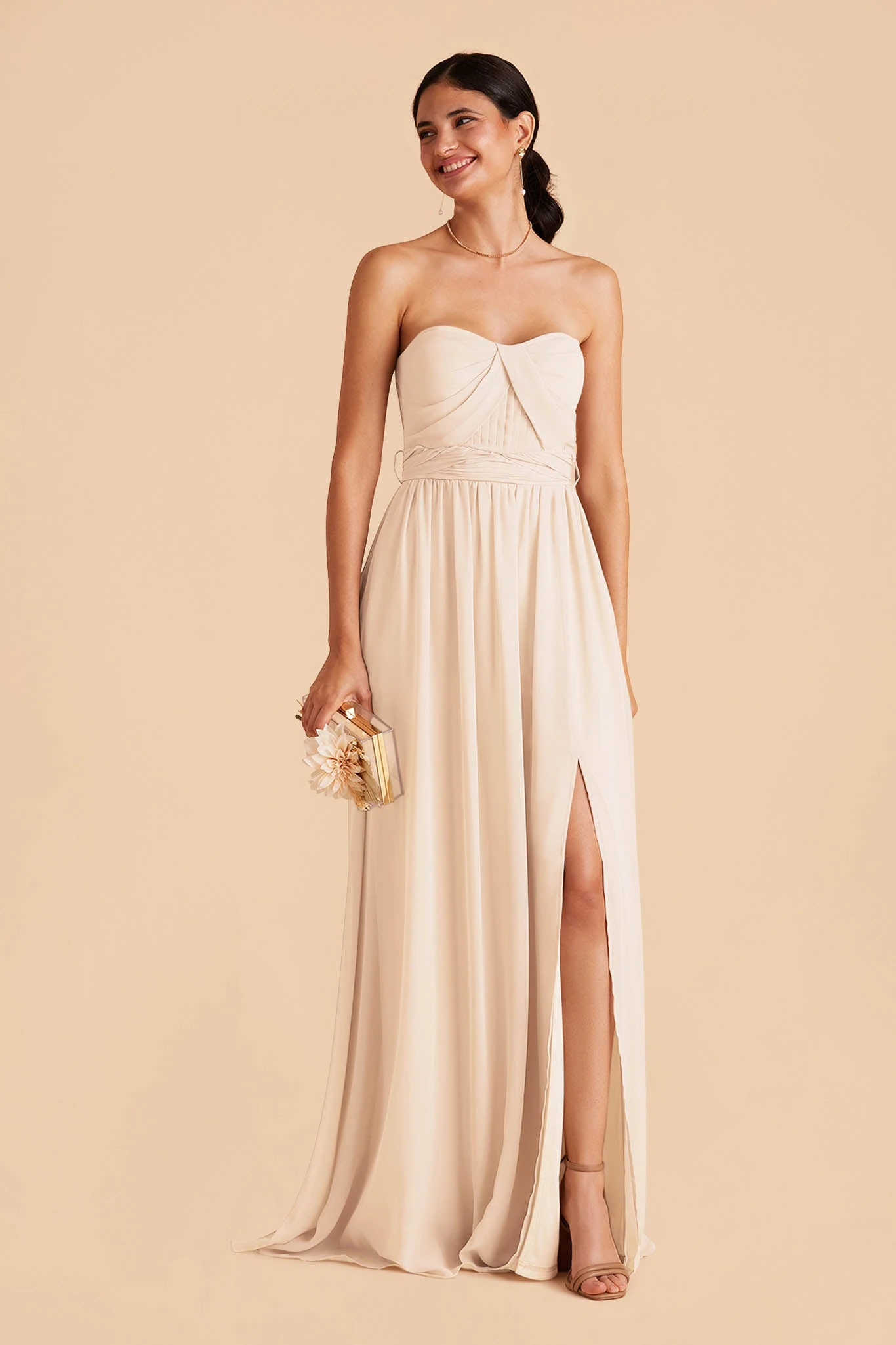Grace Convertible Dress - Champagne 3 Grace Convertible Dress - Champagne