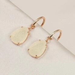 Hendrix Teardrop Earrings - Champagne 10 Hendrix Teardrop Earrings - Champagne -Elegance Bridal Store champagne hendrix teardrop earrings accessories 02