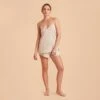 Olivia Cami And Shorts Set - Champagne 1 Olivia Cami And Shorts Set - Champagne -Elegance Bridal Store champagne olivia satin cami full body bridesmaid pajamas 02 22b0317f 22e4 48b7 a8a5 5643d82e59c6