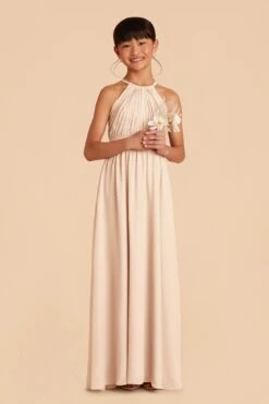 Sienna Junior Dress - Champagne