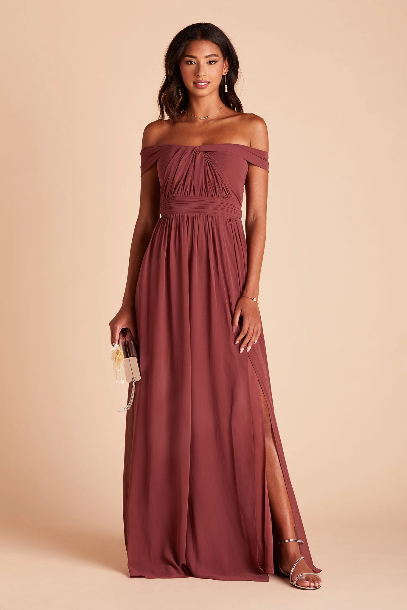 Grace Convertible Dress - Rosewood 9 Grace Convertible Dress - Rosewood - Image 7