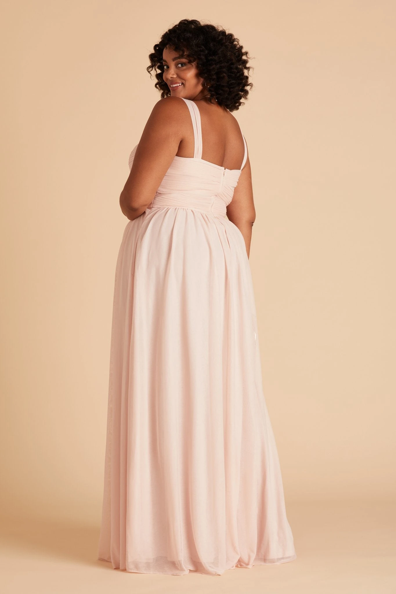 Elsye Dress - Pale Blush 9 Elsye Dress - Pale Blush - Image 7