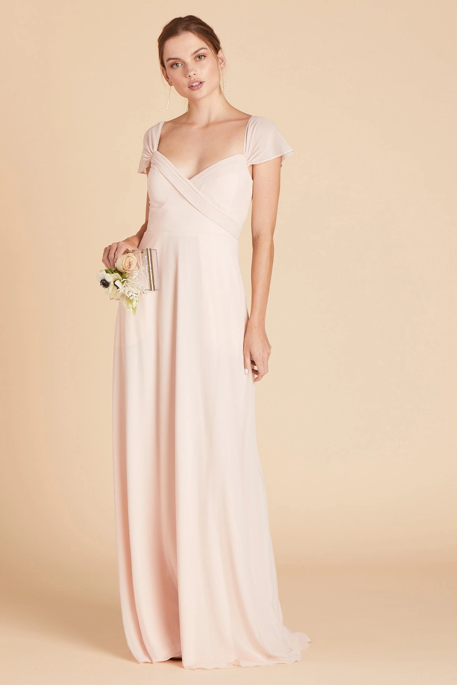Spence Convertible Dress - Pale Blush 17 Spence Convertible Dress - Pale Blush - Image 15