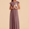 Celine Junior Dress - Dark Mauve
