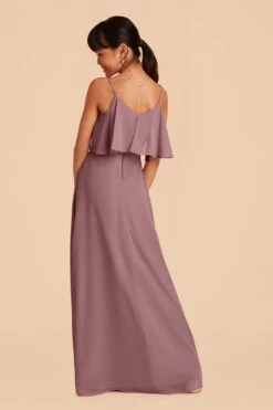 Janie Convertible Junior Dress - Dark Mauve -Elegance Bridal Store dark mauve janie convertible junior bridesmaid dress 03