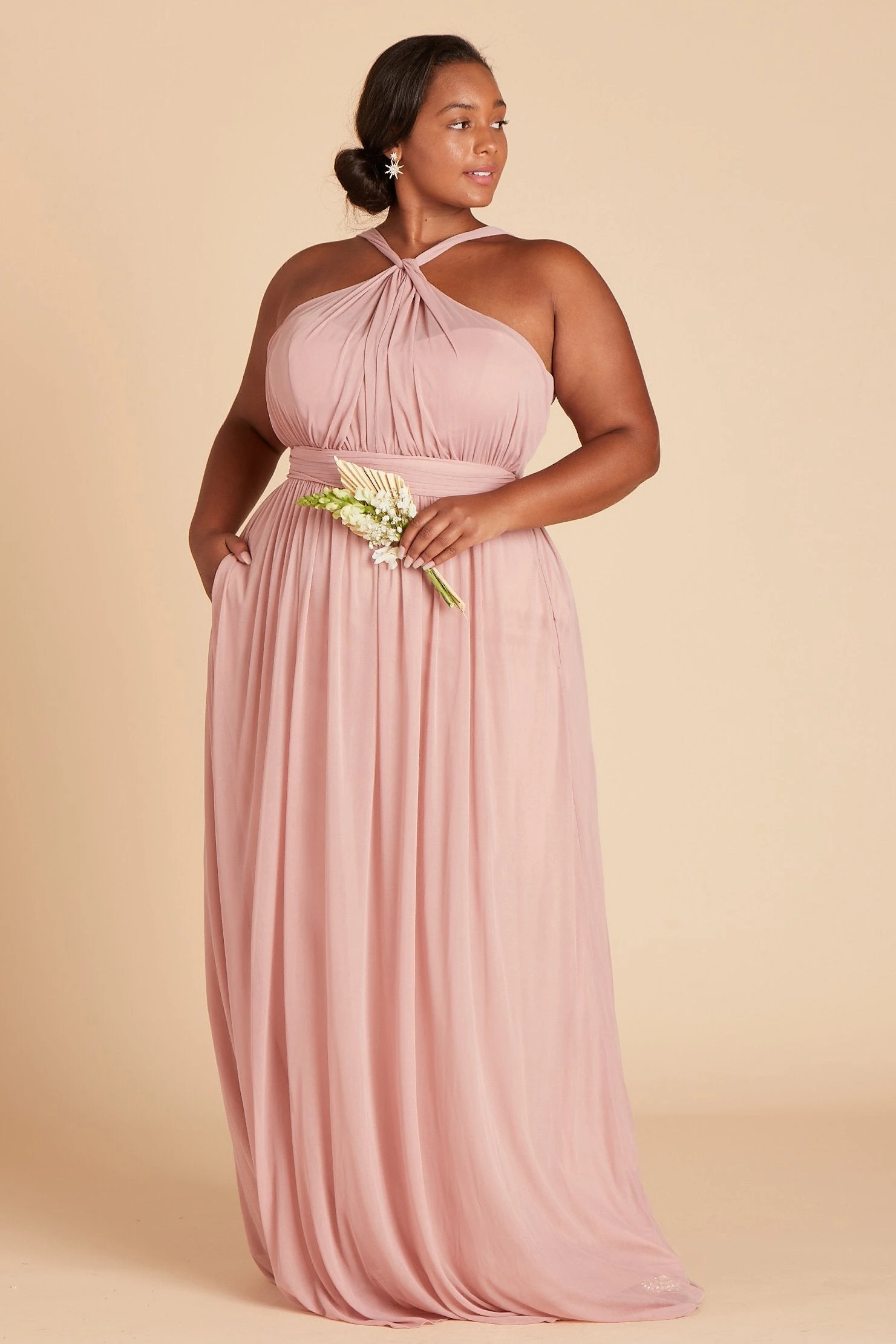 Kiko Dress - Dusty Rose 12 Kiko Dress - Dusty Rose - Image 10