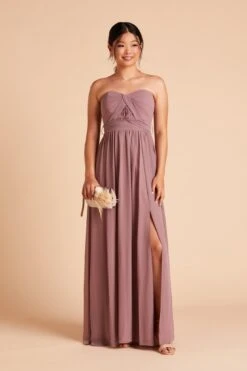 Grace Convertible Dress - Dark Mauve -Elegance Bridal Store dcb5abeedc34df212ff3d5b132affa06