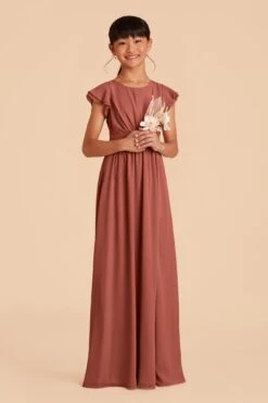 Celine Junior Dress - Desert Rose 8 Celine Junior Dress - Desert Rose -Elegance Bridal Store desert rose celine junior bridesmaid dress 02