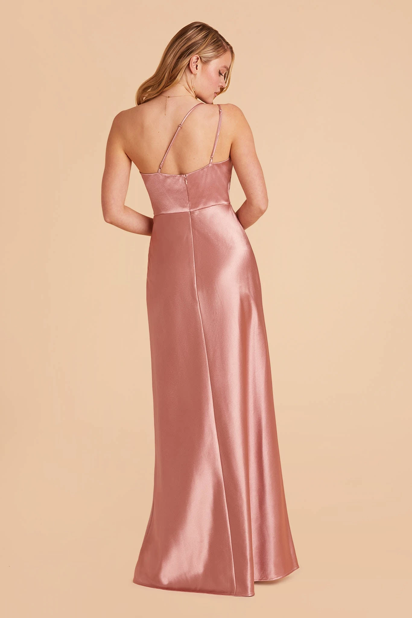 Kensie Shiny Satin Dress - Desert Rose 7 Kensie Shiny Satin Dress - Desert Rose - Image 5