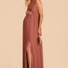 Laurie Empire Dress - Desert Rose -Elegance Bridal Store desert rose laurie convertible bridesmaid dress 01
