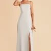 Chris Convertible Chiffon Dress - Dove Gray -Elegance Bridal Store dove gray chris convertible bridesmaid dress 03