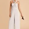 Gigi Convertible Jumpsuit - Dove Gray