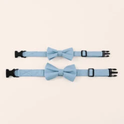 Sadie Dog Bow Tie Collar - Dusty Blue 8 Sadie Dog Bow Tie Collar - Dusty Blue -Elegance Bridal Store dusty blue sadie dog bow tie collar 01 1b442ba4 7e61 4f7c 8843 537ee859b7ca