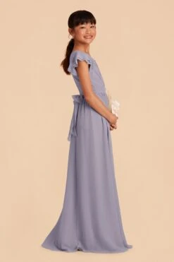 Celine Junior Dress - Dusty Lilac -Elegance Bridal Store dusty lilac celine junior bridesmaid dress 04