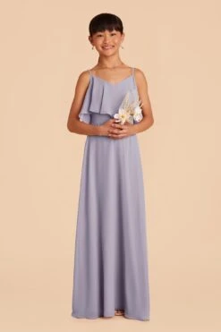 Janie Convertible Junior Dress - Dusty Lilac -Elegance Bridal Store dusty lilac janie junior bridesmaid dress 02