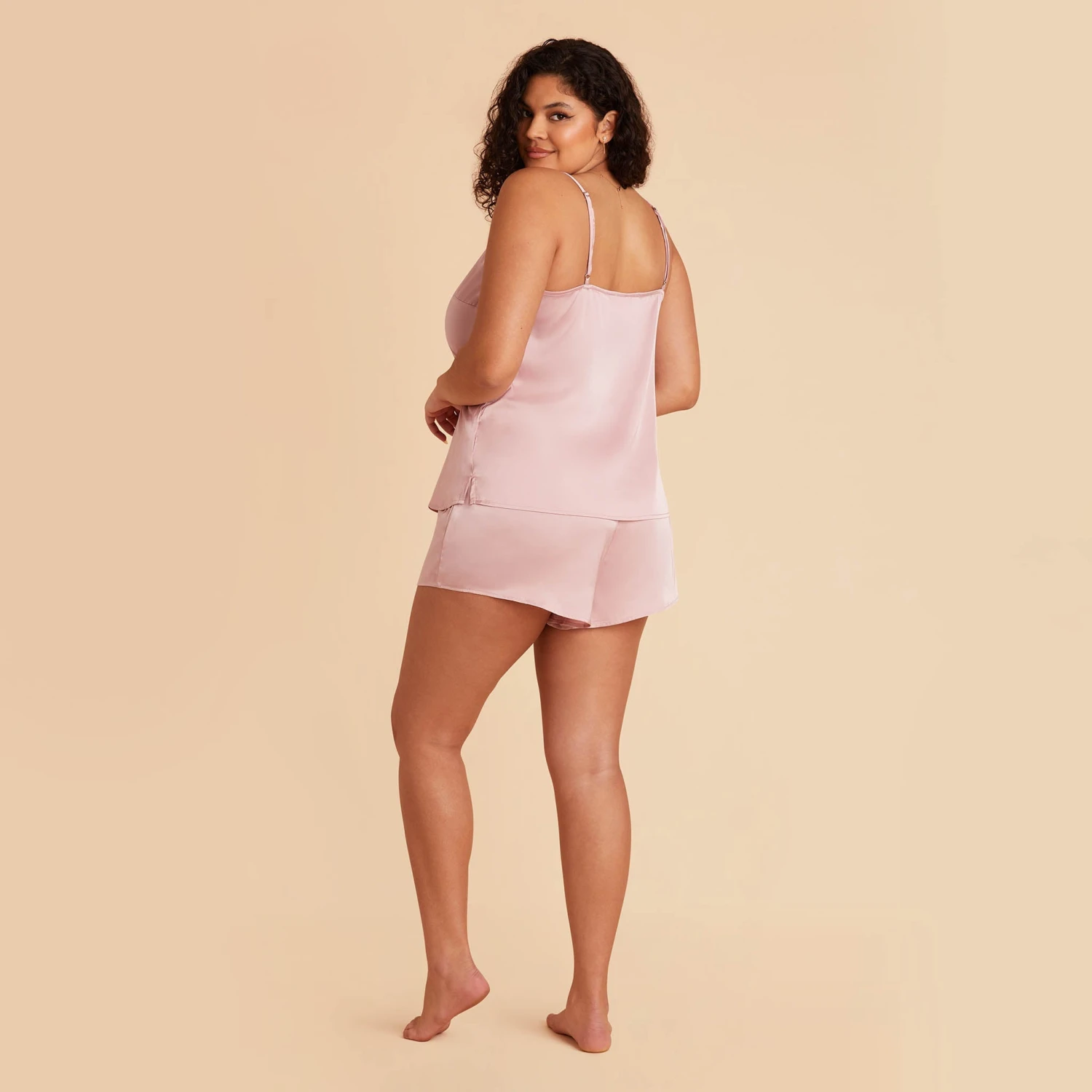 Olivia Cami And Shorts Set - Dusty Pink 18 Olivia Cami And Shorts Set - Dusty Pink - Image 16