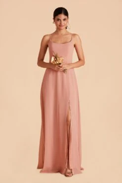 Amy Chiffon Dress - Dusty Rose 12 Amy Chiffon Dress - Dusty Rose -Elegance Bridal Store dusty rose amy convertible bridesmaid dress 02