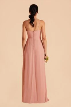Amy Chiffon Dress - Dusty Rose 14 Amy Chiffon Dress - Dusty Rose -Elegance Bridal Store dusty rose amy convertible bridesmaid dress 04