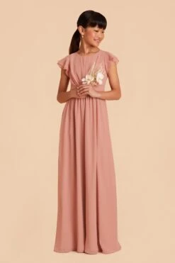 Celine Junior Dress - Dusty Rose -Elegance Bridal Store dusty rose celine junior convertible bridesmaid dress 03