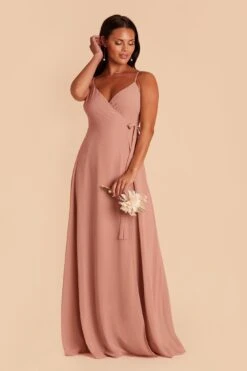 Cindy Chiffon Dress - Dusty Rose 11 Cindy Chiffon Dress - Dusty Rose -Elegance Bridal Store dusty rose cindy convertible bridesmaid dress 02