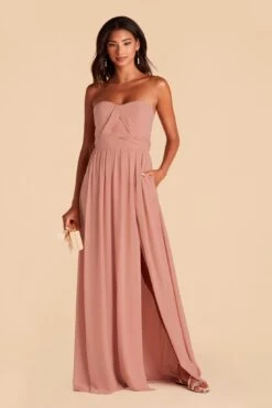 Grace Convertible Dress - Dusty Rose -Elegance Bridal Store dusty rose grace convertible bridesmaid dress 02
