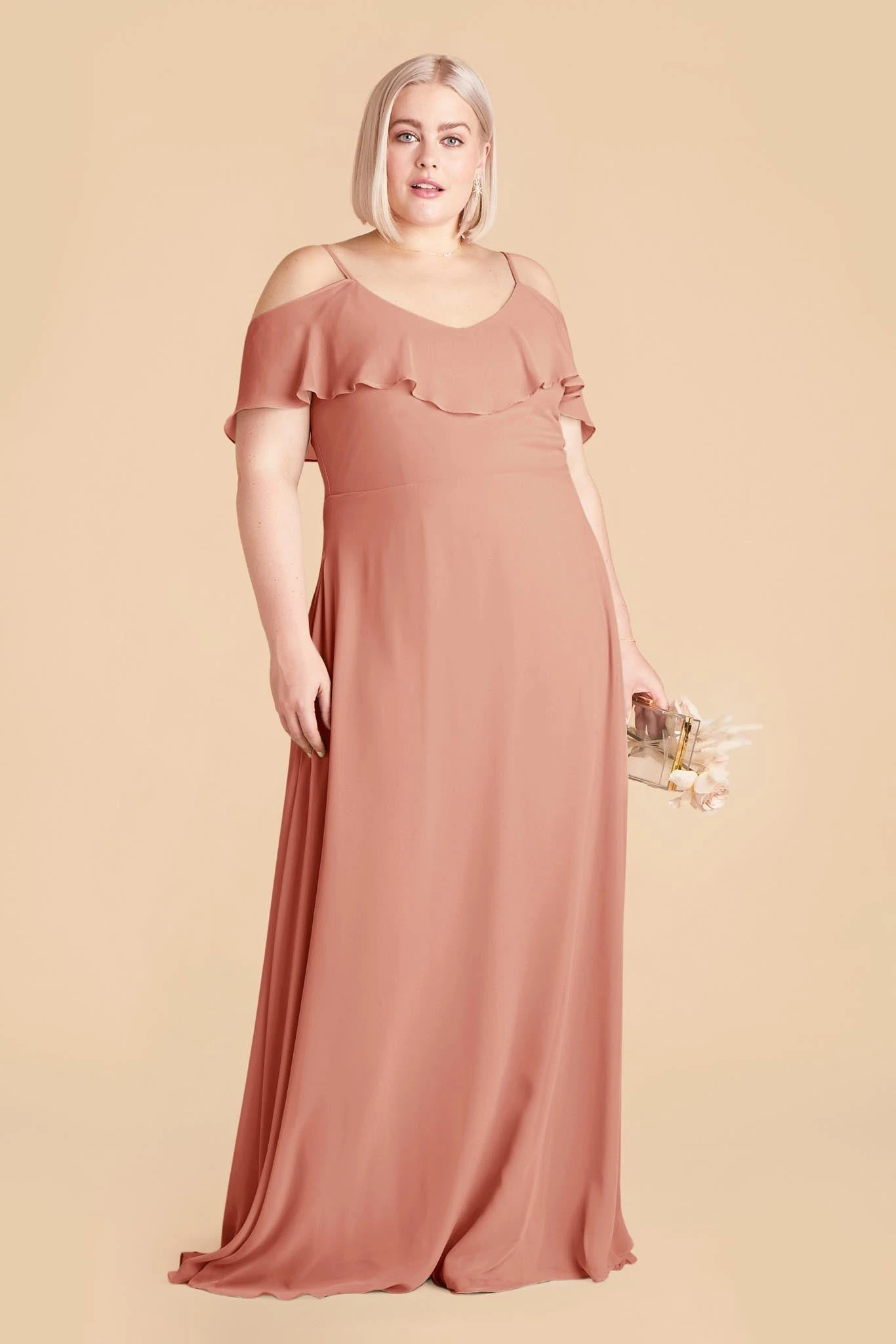 Jane Convertible Dress - Dusty Rose 4 Jane Convertible Dress - Dusty Rose - Image 2