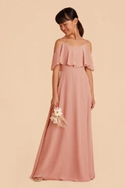 New Release -Elegance Bridal Store dusty rose janie junior convertible bridesmaid dress 05