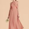 Jules Dress - Dusty Rose -Elegance Bridal Store dusty rose jules convertible bridesmaid dress 01